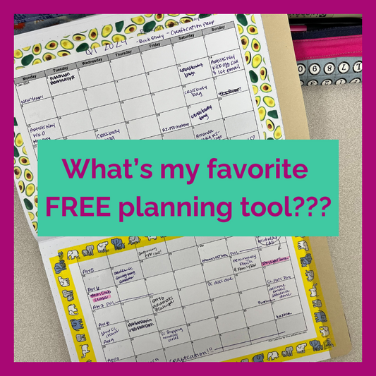 My favorite FREE planning (and habit tracking and goal getting and academic success) tool